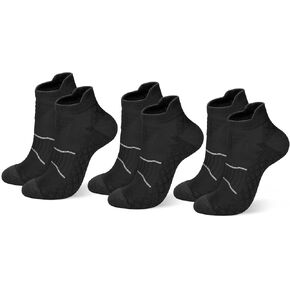 Ankle Socks for Womens Athletic Running Low Cut Cushioned Socks Womens Heel Tab Socks Size 5-12