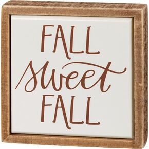 Primitives by Kathy Fall Sweet Fall Home Décor Sign