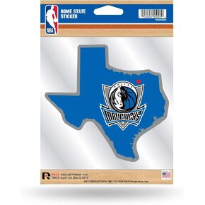 NBA Rico Industries Home State Sticker 5" x 7" Home State Decal