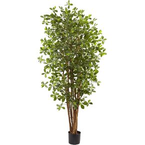 Nearly Natural 6ft. Black Olive Silk Tree