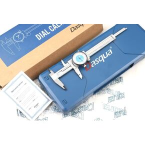 Dasqua 1332-4105 0-4" Machinist Grade Dial Caliper