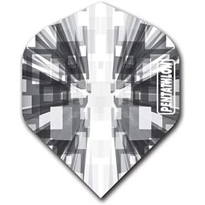 US Darts - 3 Sets (9 Flights) Penthalon Xtra Strong Black Standard Dart Flights #68
