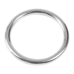 55mm Stainless Steel Ring, Multi Purpose Rustproof 304 Stainless Steel O Rings for Diving Pet Accessory 50mm Diving