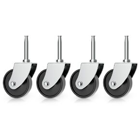 12293 Vacuum Caster Compatible with for Ridgid Wet/Dry Vac RV1250 RT1200 1650RV 1610RV RT1600,for Ridgid DeWALT Craftsman Caster 2" Vacuum Replacement Wheel 4 pack.