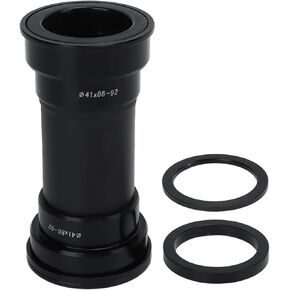 Alomejor Bike BB Bottom Bracket, BB BB92 Dub Crankset Bearing Press Fit Bottom Bracket for Mountain Road Bike