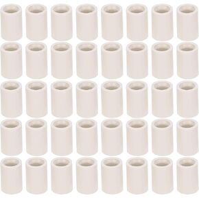 40Pcs Fiber Billiards Stick Pool Cue Ferrules Tubes Replacement Parts Repair Accessories Leisure Sports Game Room Cue Ferrule Pool Replacement Kit Stick Ferrules Kamui