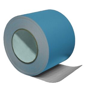 LiteMark 1" Blue Removable Vinyl Marking Tape - High-Visibility Matte Finish, Adhesive for Smooth Surfaces - Ideal for Safety Marking, Floors, Warehouses, Short Events - 150 Feet Roll