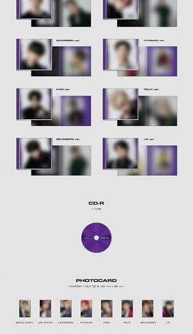 Stray Kids Oddinary 6th Mini Album Jewel Case إصدار Felix CD+18p PhotoBook+1p PhotoCard+1ea Photo Badge-DDAKJI+1ea ملصق+تتبع مختوم in Saudi Arabia