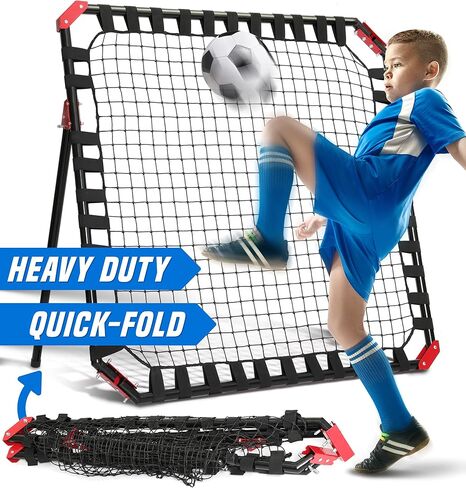 Soccer Gifts, Kids & Teens Football Games - Rebounder, Kick-Back Practice Net for Skill Training in Saudi Arabia