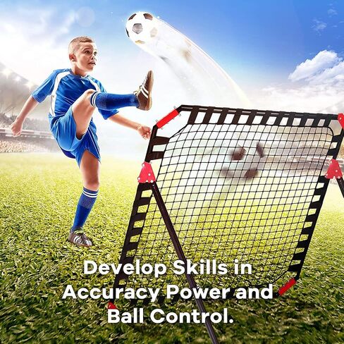 Soccer Gifts, Kids & Teens Football Games - Rebounder, Kick-Back Practice Net for Skill Training in Saudi Arabia