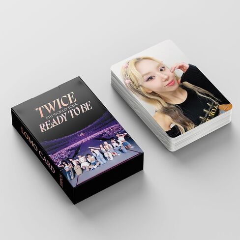 بطاقات صور مرتين 55 قطعة مرتين بين 1 و2 ألبوم جديد LOMO بطاقات KPOP Twice Photocard ألبوم جديد بطاقات صور هدية للمعجبين ابنة Twice Merch in Saudi Arabia