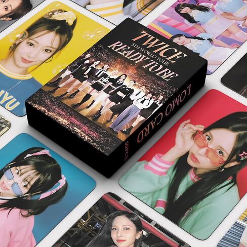 بطاقات صور مرتين 55 قطعة مرتين بين 1 و2 ألبوم جديد LOMO بطاقات KPOP Twice Photocard ألبوم جديد بطاقات صور هدية للمعجبين ابنة Twice Merch in Saudi Arabia