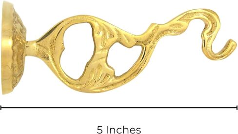 Elegant Brass Censer with Chain and Bracket Set, Catholic Church Supplies, 2 Items in Saudi Arabia