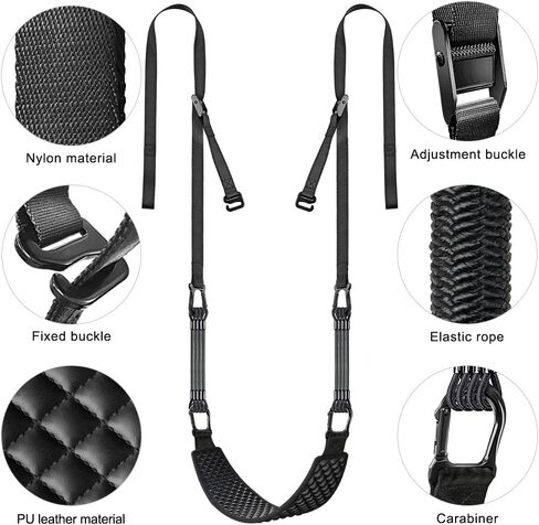 Heavy Duty Wall Mounted Pull Up Bar, Multifunctional Chin Up Bar, Adjustable Pull Up Bands for Chin Ups, Body Workout Home Gym System, Punching Bag Hanger, Resistance Bands Training in Saudi Arabia