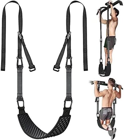 Heavy Duty Wall Mounted Pull Up Bar, Multifunctional Chin Up Bar, Adjustable Pull Up Bands for Chin Ups, Body Workout Home Gym System, Punching Bag Hanger, Resistance Bands Training in Saudi Arabia