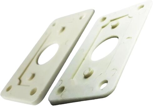 MARINE CITY Marine Antenna Mount Shim Kit Plastic Shim for Sloping Deck-1 pc Short Taper & 1 pc Long Taper in Saudi Arabia