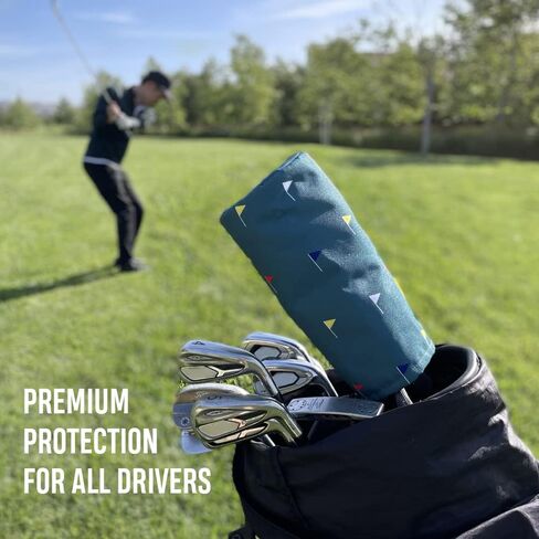 NEW GOLFN Golf Covers for Driver - Modern Golf Driver Headcover | Durable Golf Club Headcovers for Driver for Protection from Dings, Dents and Scuffs | Fits all Drivers in Saudi Arabia
