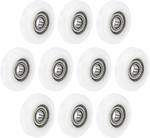 uxcell 625ZZ Ball Bearing Guide Pulley Roller Round Wheel 5x23x7mm Double Metal Shielded (GCr15) Chrome Steel Bearings 10pcs in Saudi Arabia