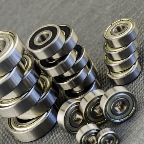 uxcell 629-2RS Ball Bearing 9mm x 26mm x 8mm Double Sealed 180029 Deep Groove Bearings, Carbon Steel (Pack of 4) in Saudi Arabia