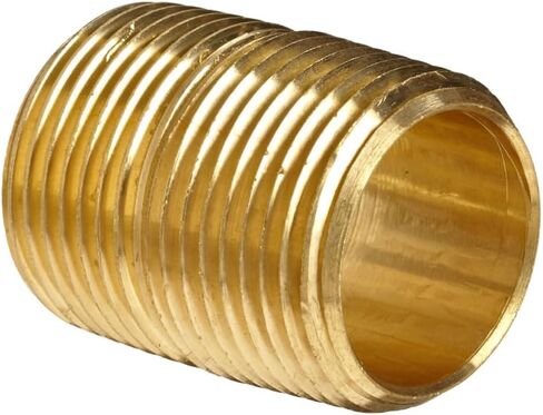 حلمة إغلاق نحاسية، 1/4 بوصة ذكر × 1/4 بوصة ذكر NPT، (5 عبوات) in Saudi Arabia