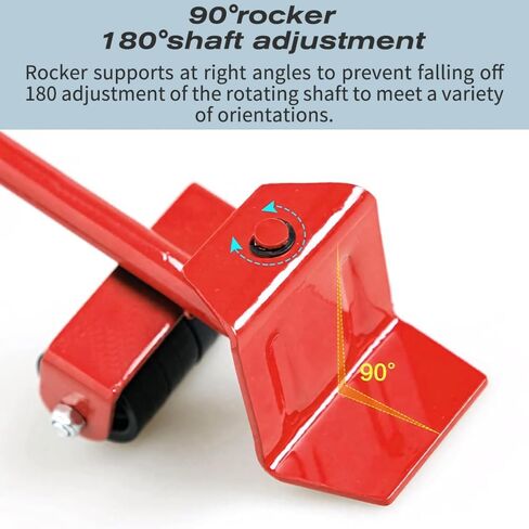 DUEBEL رافع الأثاث المتزلجون للأرضيات الصلبة جاك الأثاث دوللي الأجهزة دوللي لتحريك منصات الأثاث المتزلجون 150KG (330LBS) in Kuwait