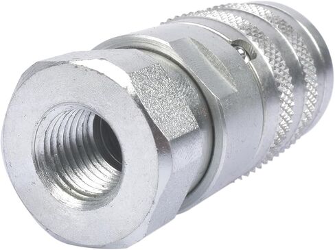 GELUOXI 1/4" NPT Flat Face Hydraulic Quick Connect Coupler Set w/Dust Caps 800801001, FF-HPG-04-04N-NPT in Saudi Arabia