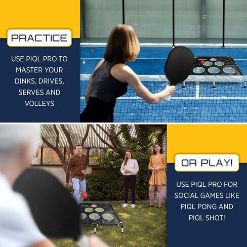 Pro Pickleball Target Net - مساعد تدريب Pickleball، ألعاب Pickleball، الألعاب الاجتماعية، معدات ممارسة كرة Pickleball، نظام هدف Pickleball، ممارسة Pickleball Dink Pad، هدف Pickleball Drive in Saudi Arabia