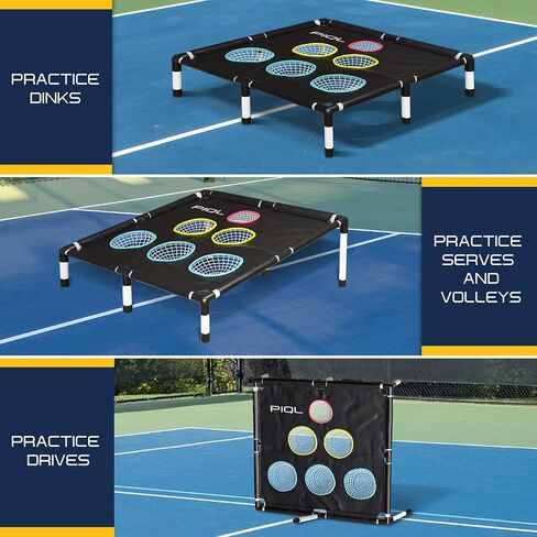 Pro Pickleball Target Net - مساعد تدريب Pickleball، ألعاب Pickleball، الألعاب الاجتماعية، معدات ممارسة كرة Pickleball، نظام هدف Pickleball، ممارسة Pickleball Dink Pad، هدف Pickleball Drive in Saudi Arabia