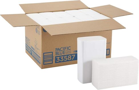 Pacific Blue Ultra Big Z-Fold Paper Towels by GP PRO (Georgia-Pacific), White, 20887, 220 Paper Towels Per Pack, 10 Packs Per Case (2200 Total), 10.20" x 10.80 in Saudi Arabia