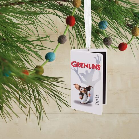 Hallmark Gremlins Retro Video Cassette Case Christmas Ornament in Saudi Arabia
