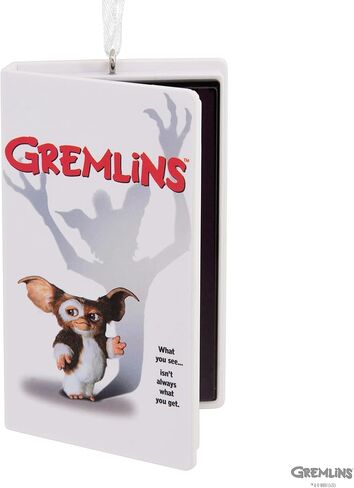 Hallmark Gremlins Retro Video Cassette Case Christmas Ornament in Saudi Arabia