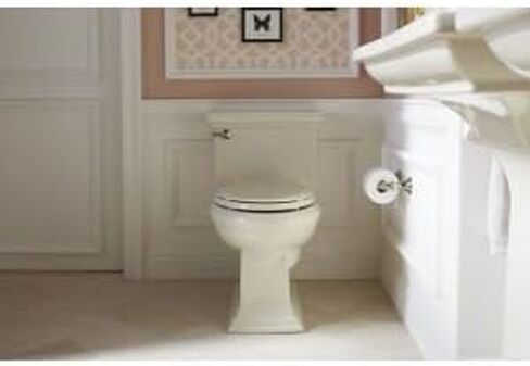 KOHLER K-6669-0 Memoirs Stately Comfort Height 2-Piece Elongated Toilet, 1.28 GPF, White in Saudi Arabia