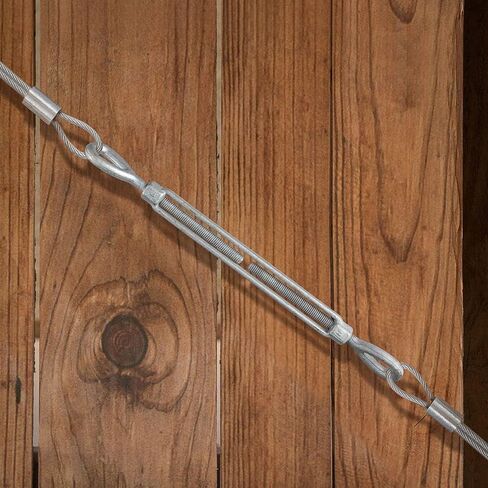 National Hardware N177-402 3270BC Eye to Eye Turnbuckle in Galvanized,1/2" x 6" in Saudi Arabia