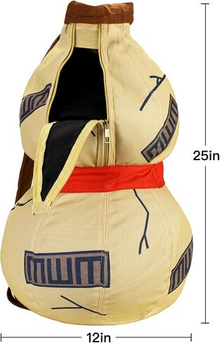 Anime Gaara's Gourd Sand Bag Cosplay Backpack Large Capacity Gaara Luggage Bag Gym BackpackTravel Bag in Saudi Arabia