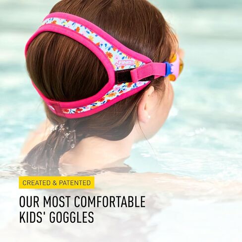 نظارات FINIS Dragonfly - نظارات سباحة تحت الماء للأطفال - حماية من الأشعة فوق البنفسجية - مضادة للضباب - نظارات سباحة للأطفال من سن 3 إلى 8 سنوات - قوة الزهرة in Kuwait
