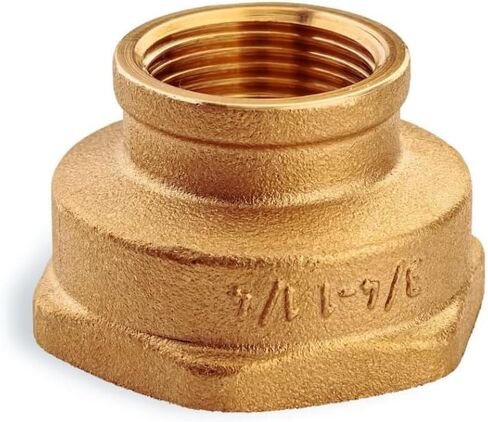 Reducing Coupling 3/4" Female x 1 ¼" Female - Brass Coupling 0,75 inch x 1¼ inch Female in Saudi Arabia