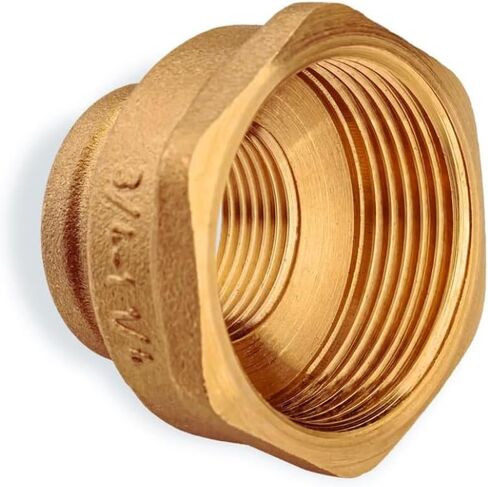 Reducing Coupling 3/4" Female x 1 ¼" Female - Brass Coupling 0,75 inch x 1¼ inch Female in Saudi Arabia