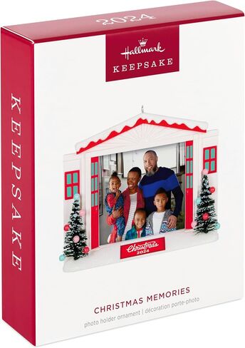 Hallmark Keepsake Christmas Ornament 2024, Christmas Memories 2024 Photo Frame, Family Gifts in Saudi Arabia