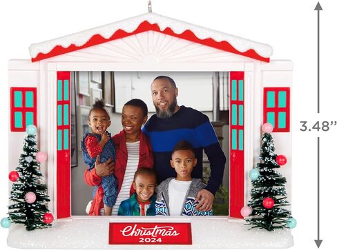 Hallmark Keepsake Christmas Ornament 2024, Christmas Memories 2024 Photo Frame, Family Gifts in Saudi Arabia