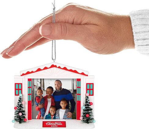 Hallmark Keepsake Christmas Ornament 2024, Christmas Memories 2024 Photo Frame, Family Gifts in Saudi Arabia