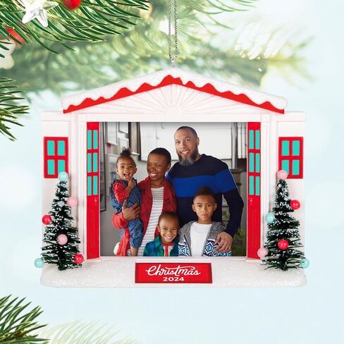 Hallmark Keepsake Christmas Ornament 2024, Christmas Memories 2024 Photo Frame, Family Gifts in Saudi Arabia