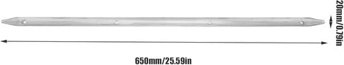316 Stainless Steel Universal Rub Strake Marine Accessory for Boat Yacht RVs Mooring Lines 650x20mm in Saudi Arabia