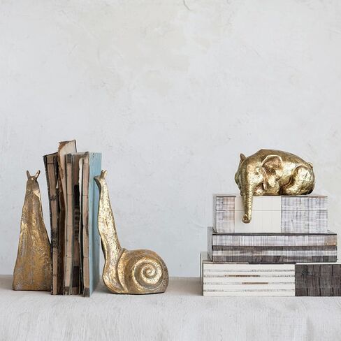 Creative Co-Op Decorative Mixed Material Storage Horn Inlay, Multicolor Box, Multi in Saudi Arabia