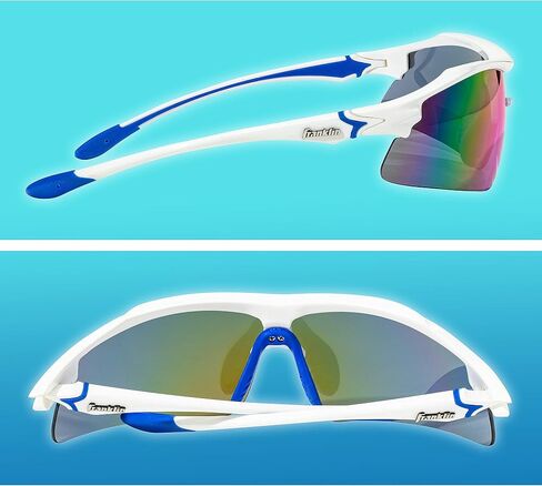 Franklin Sports Baseball + Softball Sunglasses - Men's + Women's Sports Sunglasses - Flip Up Shades + Non Flip Glasses in Saudi Arabia
