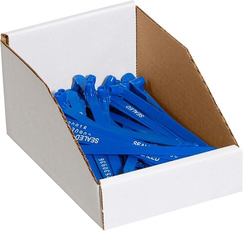 BFBINMT812 Open Top Bin Boxes, 8" x 12" x 4 1/2", White (Pack of 50) in Saudi Arabia