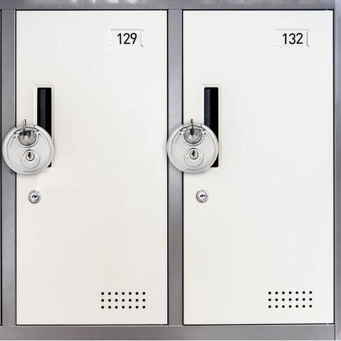 Storage Locker Lock Disc Padlock Disc Locks Storage Locks Waterproof Locks for Outdoor Keyed Padlock Storage Locker with 3 Keys Lock Rustproof Storage Lock for Warehouse Locker Sheds Garage in Saudi Arabia