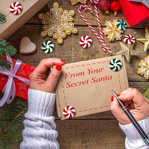 120 Pcs 25 mm Christmas Candy Cane Peppermint Ornaments for Christmas Tree Fake Candy Candy Decorations Candy Decor Candy Christmas Ornaments Candy Cane Craft for DIY Crafts (Mixed Color) in Saudi Arabia