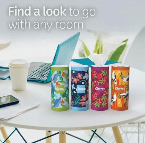 Kleenex Perfect Fit Facial Tissue - 4pk/50ct Cannisters (Exclusively listed by El Mercado Esencial), White in Saudi Arabia