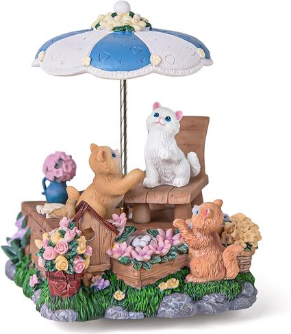 Cat Music Box Gift for Cat Lovers, Cats Under The Umbrella, Kitty Gift for Wife Girlfriend Daughter Girls Women Birthday Anniversary Valentine Chridtmas Present Play What A Wonderful World in Kuwait
