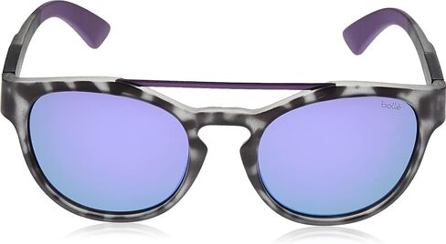 bollé Women's Casual Boxton Sunglasses Matte Black Tortoise Pink Medium Unisex in Kuwait